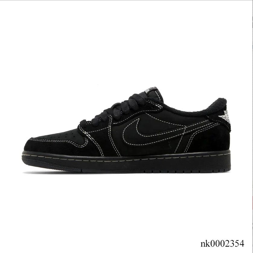 Travis Scott x Air Jordan 1 Low Black Phantom Shoes Sneakers