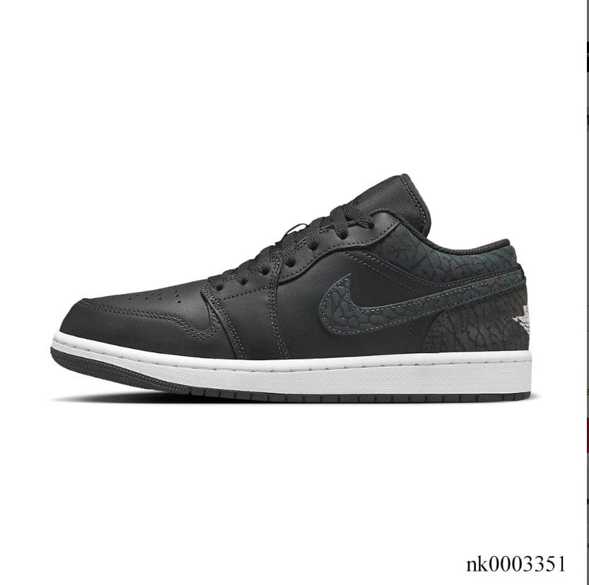 Air Jordan 1 Low SE Black Elephant Shoes Sneakers