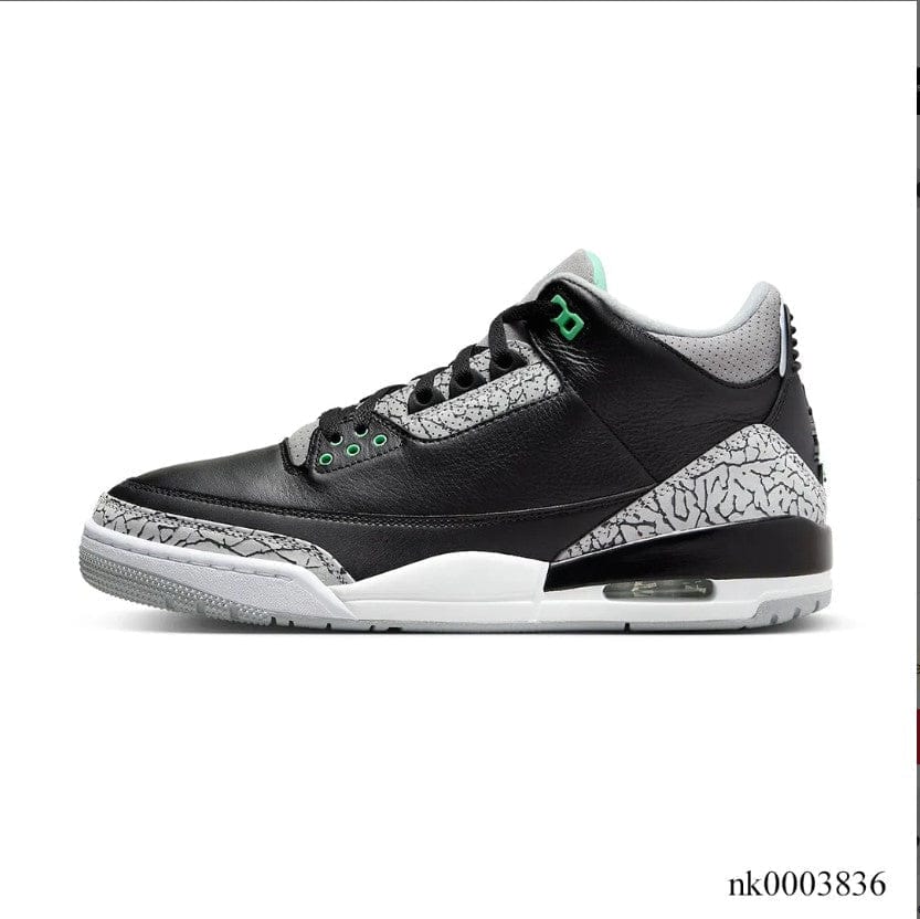Air Jordan 3 Green Glow Shoes Sneakers