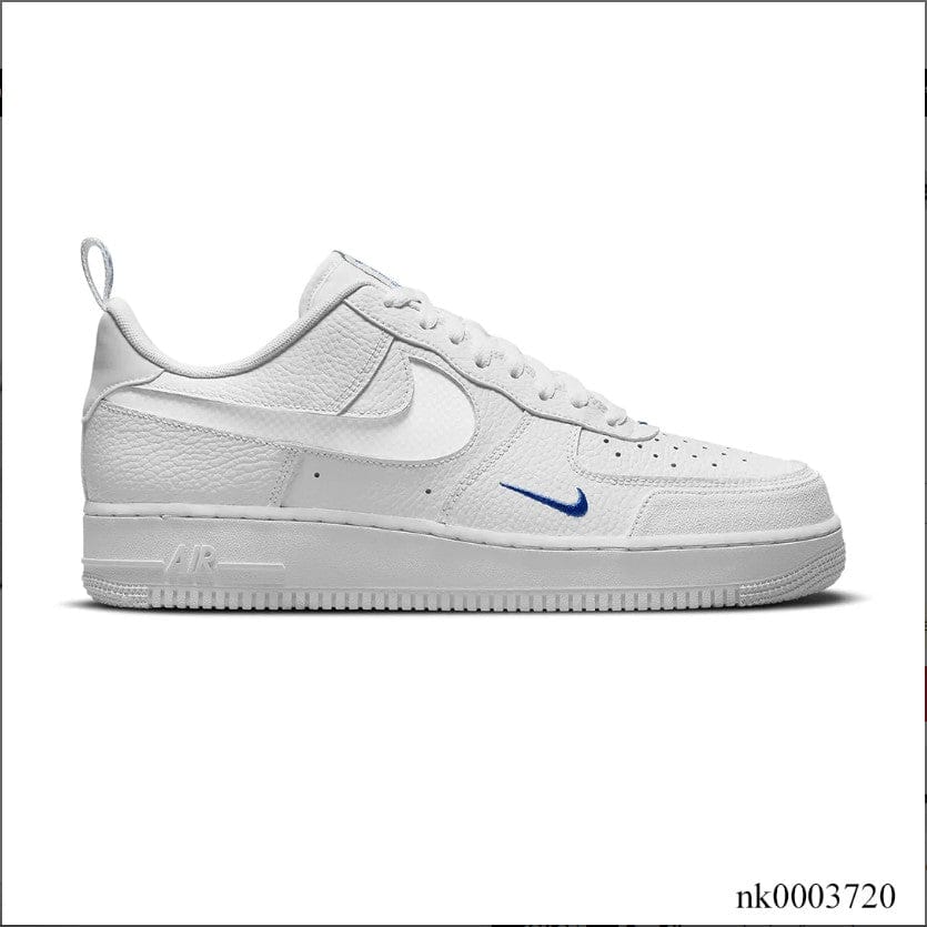 Air Force 1 Low White Grey Blue Shoes Sneakers