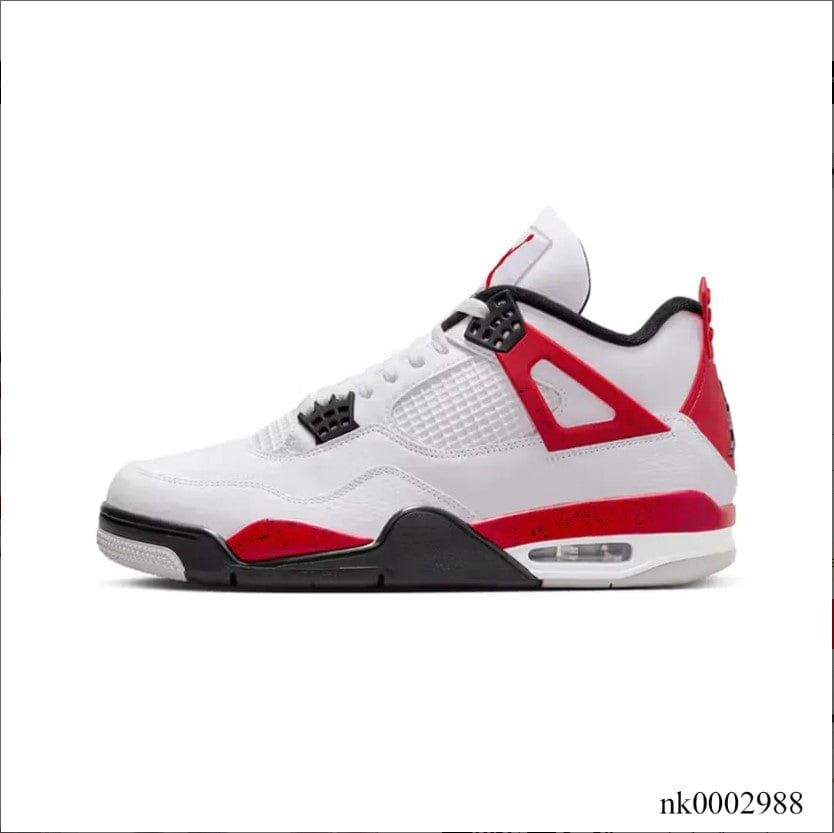 Air Jordan 4 Red Cement Shoes Sneakers