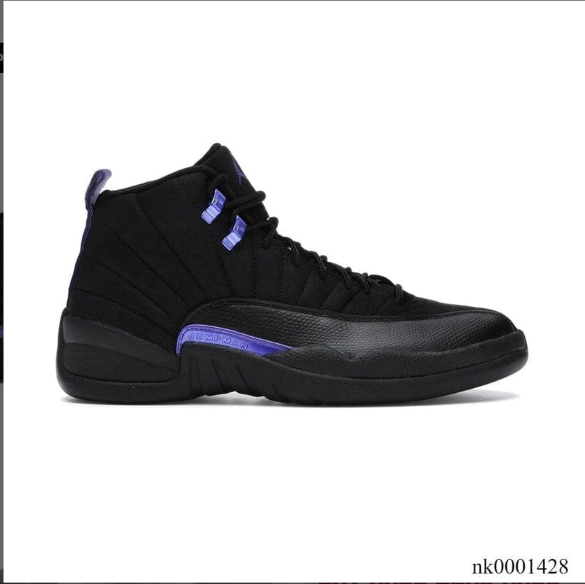 Air Jordan 12 Retro Black Dark Concord Shoes Sneakers