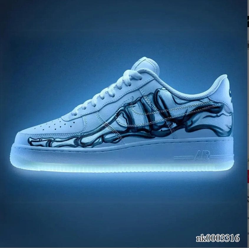 Air Force 1 Low Skeleton Halloween Shoes Sneakers