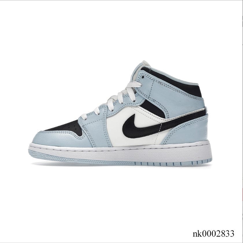 Air Jordan 1 Mid Ice Blue Shoes Sneakers