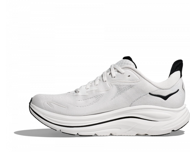 Hoka One One Clifton 10 White Black 1162030-WBLC
