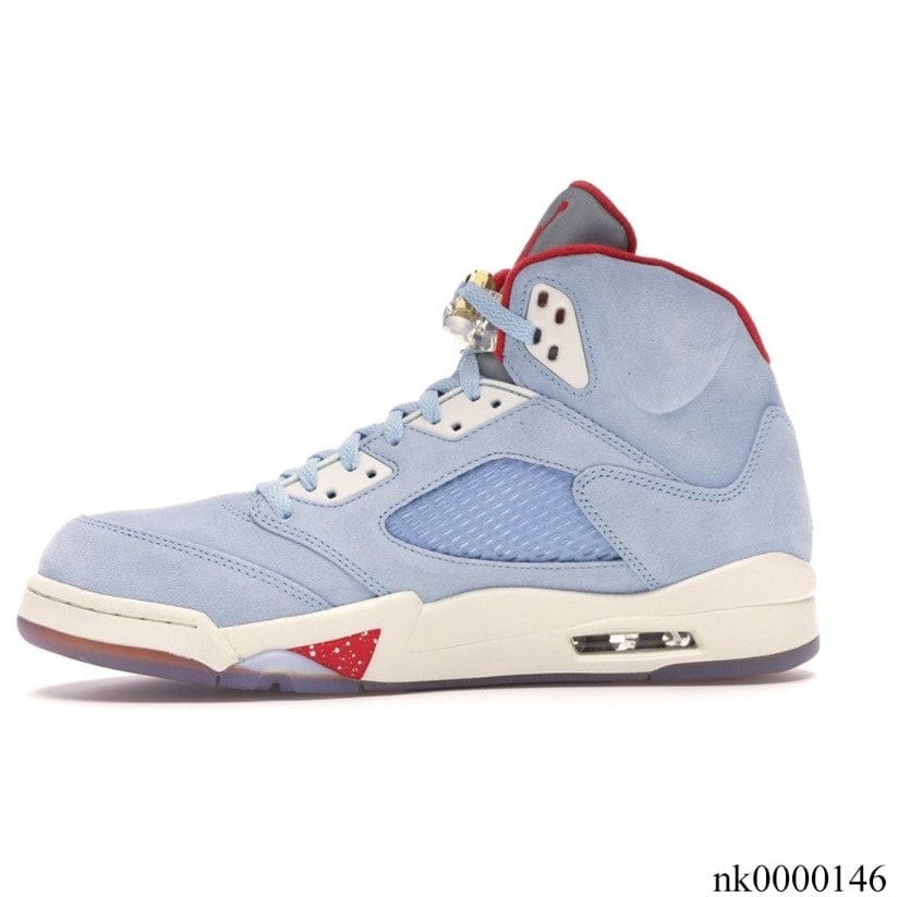 Air Jordan 5 Retro Trophy Room Ice Blue Shoes Sneakers