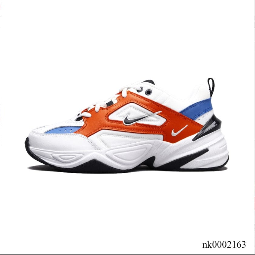 Nike M2K Tekno White Black Orange Shoes Sneakers