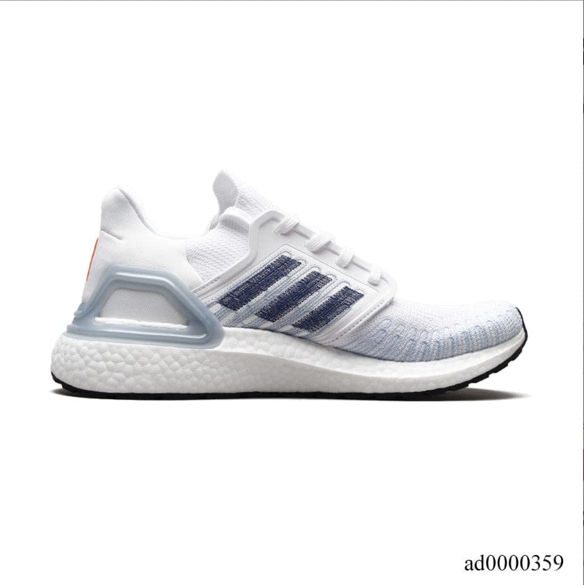 UltraBoost 20 White Light Blue-Orange Shoes Sneakers
