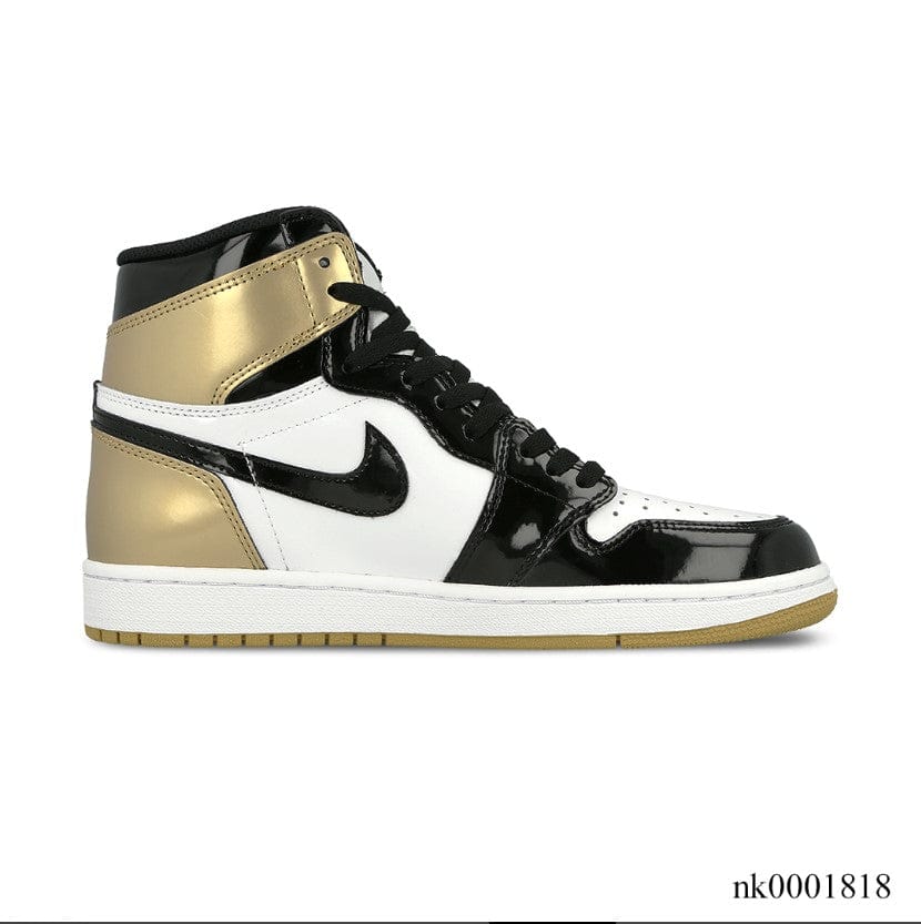 Air Jordan 1 Retro High Gold Top 3 Shoes Sneakers