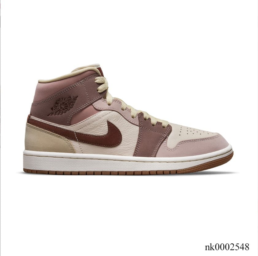 Air Jordan 1 Mid SE Dark Pony Smoky Mauve Shoes Sneakers
