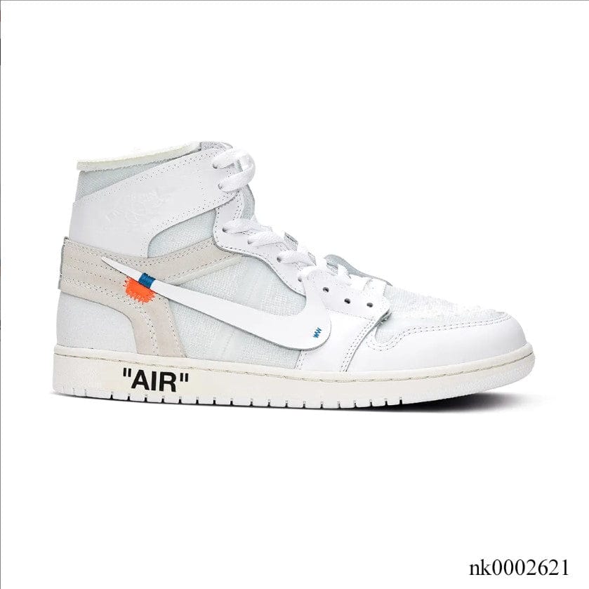 OFF-WHITE x Air Jordan 1 High White Shoes Sneakers
