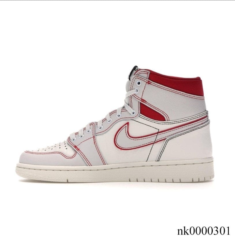 Air Jordan 1 Retro High Phantom Gym Red Shoes Sneakers