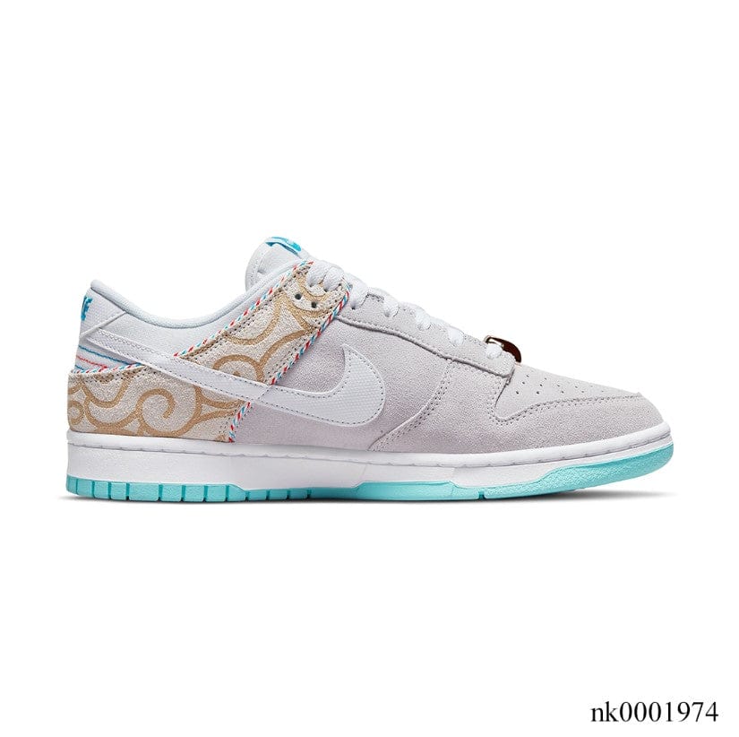 Dunk Low Barbershop Grey Shoes Sneakers
