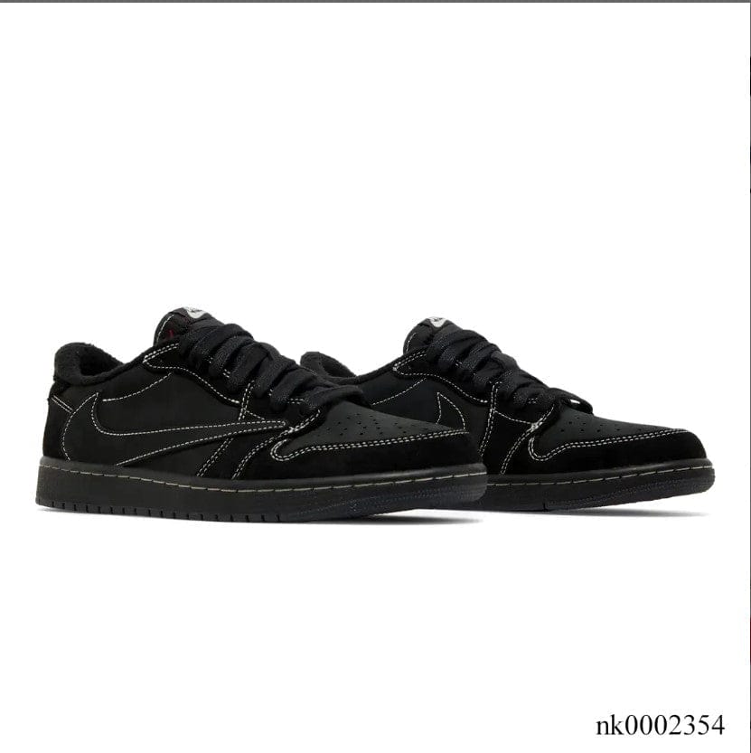 Travis Scott x Air Jordan 1 Low Black Phantom Shoes Sneakers