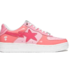 BAPE Sta Low Color Camo Combo Pink Shoes Sneakers