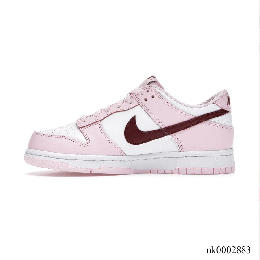 Dunk Low Pink Foam Red White Shoes Sneakers