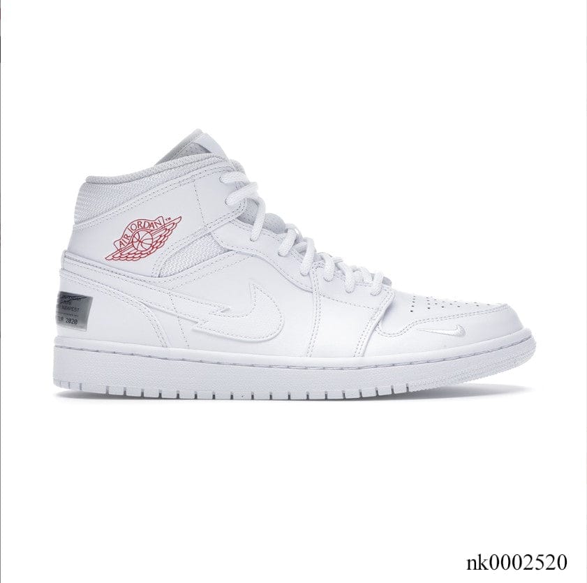 Air Jordan 1 Mid SE Nike Swoosh On Tour 2020 Shoes Sneakers
