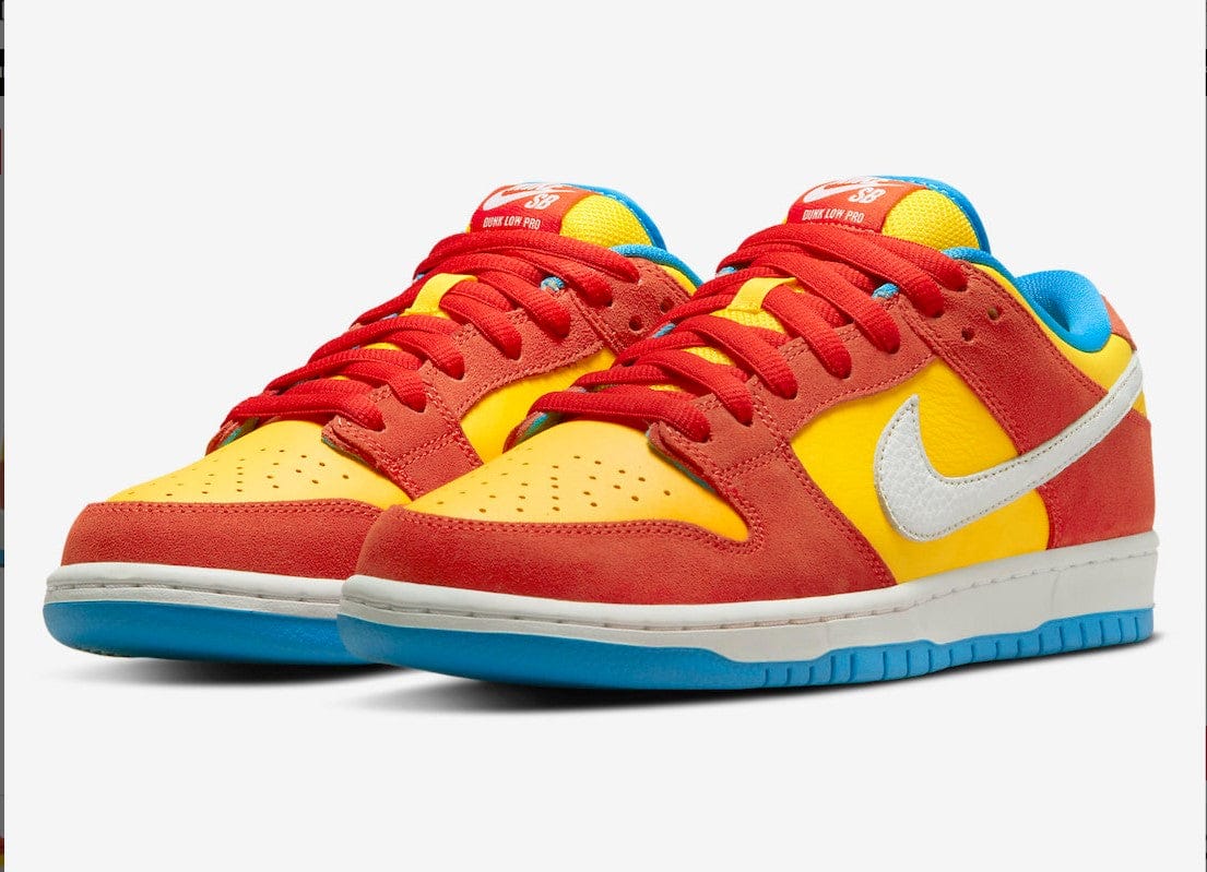 SB Dunk Low Pro Bart Simpson Shoes Sneakers