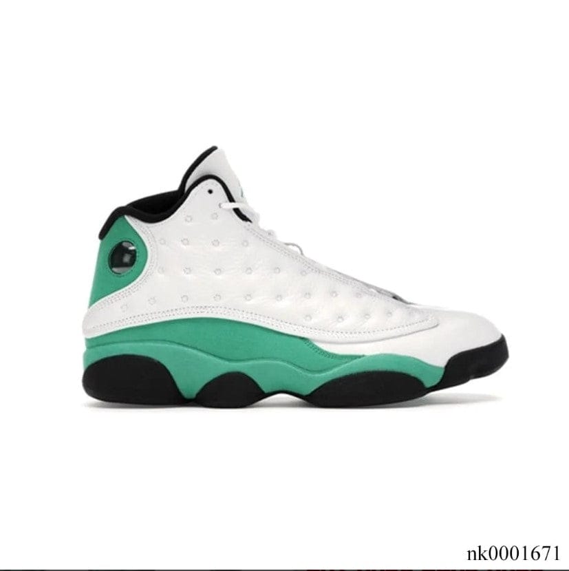 Air Jordan 13 Retro White Lucky Green Shoes Sneakers