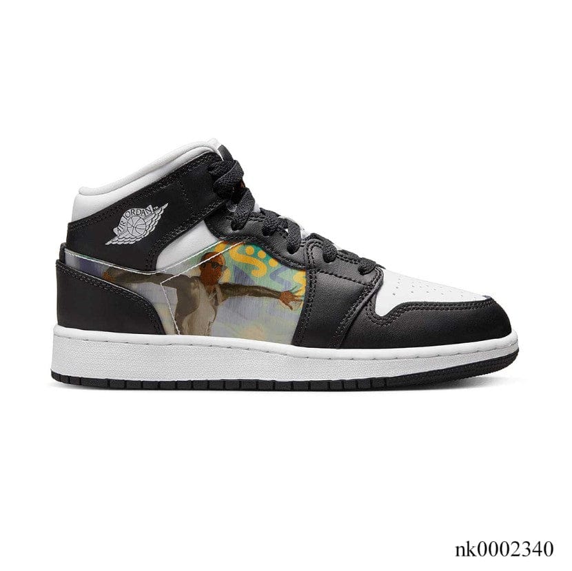 Air Jordan 1 Mid Hologram Shoes Sneakers
