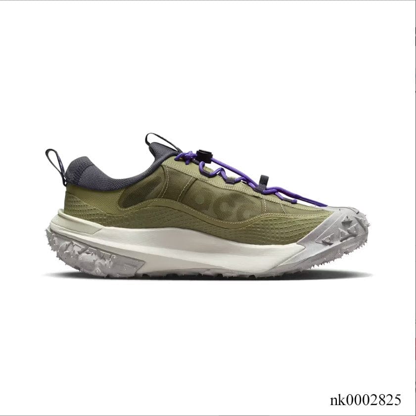 Nike ACG Mountain Fly 2 Low Neutral Olive Mountain Grape Shoes Sneakers