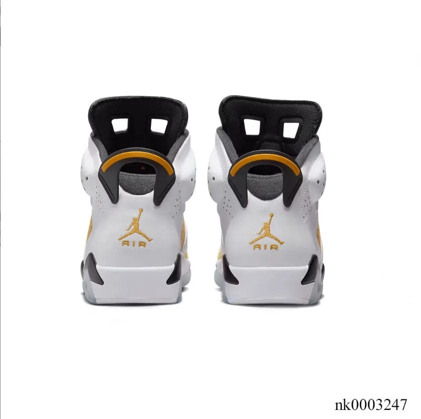 Air Jordan 6 Yellow Ochre Shoes Sneakers