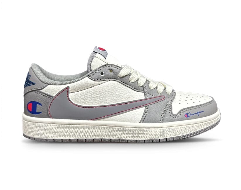 Air Jordan 1 Low x Travis Scott x Champion Shoes Sneakers