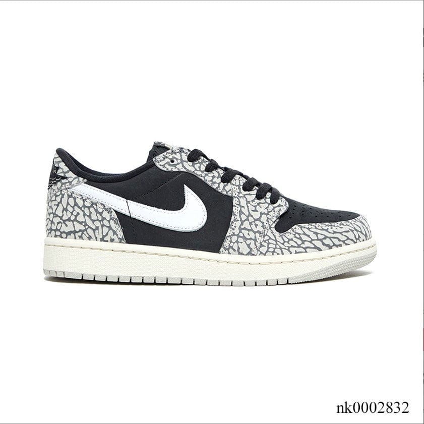 Air Jordan 1 Retro Low OG Black Cement Shoes Sneakers
