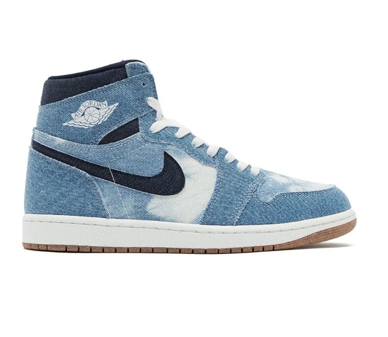 AJ 1 High OG Denim Shoes Sneakers