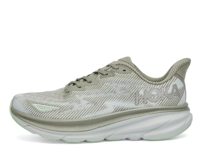 Hoka One One Clifton 9 Olive Haze Mercury 1127895-OHMR