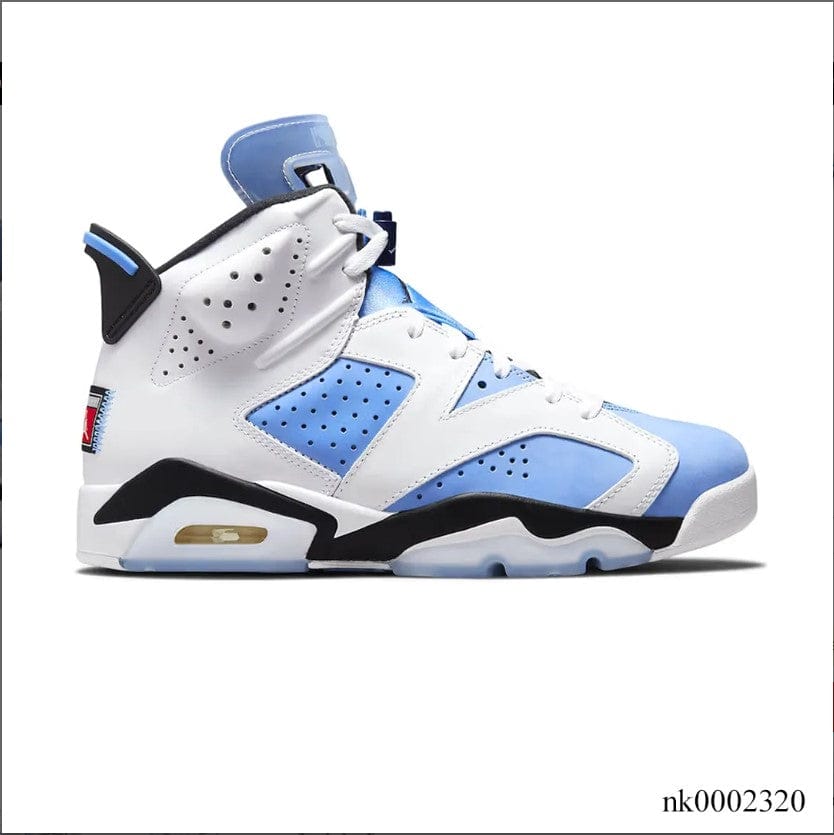 Air Jordan 6 Retro UNC White Shoes Sneakers