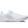 Kobe 8 Protro Triple White Shoes Sneakers