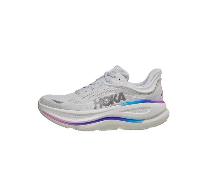 Hoka One One Bondi 9 Cosmic Grey White Mesh 1162012-CYWH