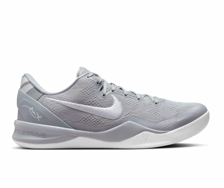 Kobe 8 Protro Wolf Grey Shoes Sneakers