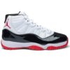 Air Jordan 11 Black White Red Shoes Sneaker