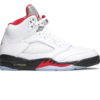 AJ 5 Fire Red Silver Tongue (2020) Shoes Sneakers