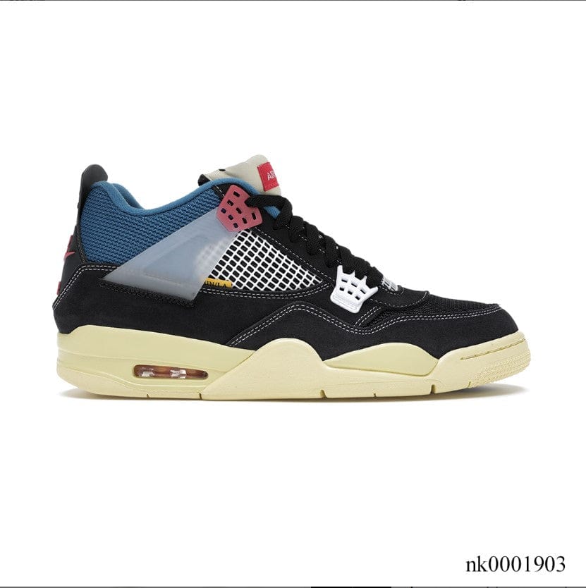 Air Jordan 4 Retro Union Off Noir Shoes Sneakers