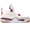 AJ 4 SB Sapphire White Purple Shoes Sneakers