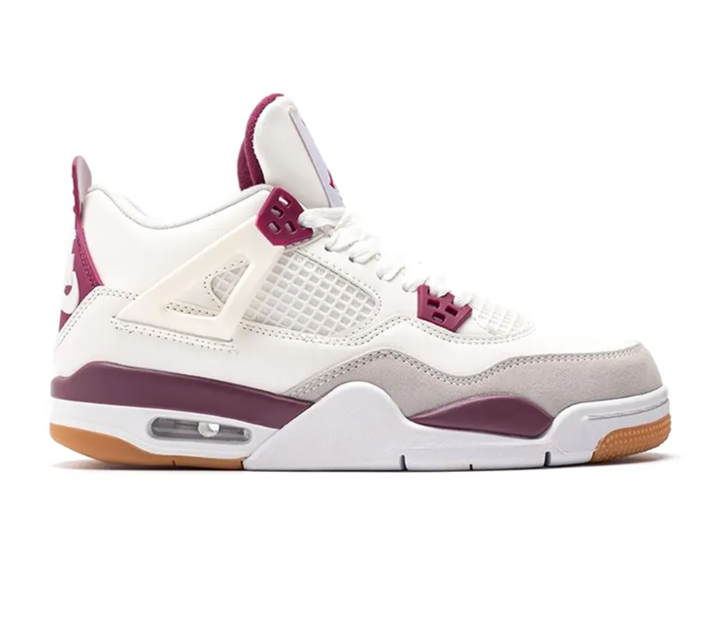AJ 4 SB Sapphire White Purple Shoes Sneakers