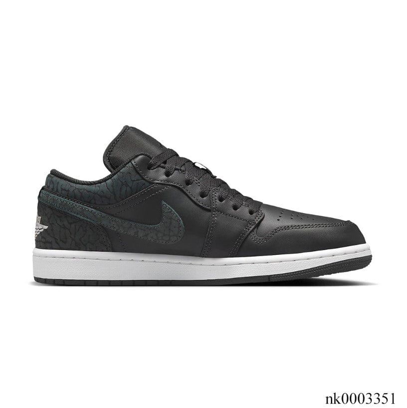 Air Jordan 1 Low SE Black Elephant Shoes Sneakers