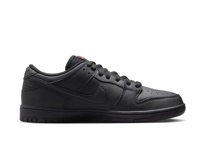 SB Dunk Low Pro ISO Triple Black Shoes Sneakers