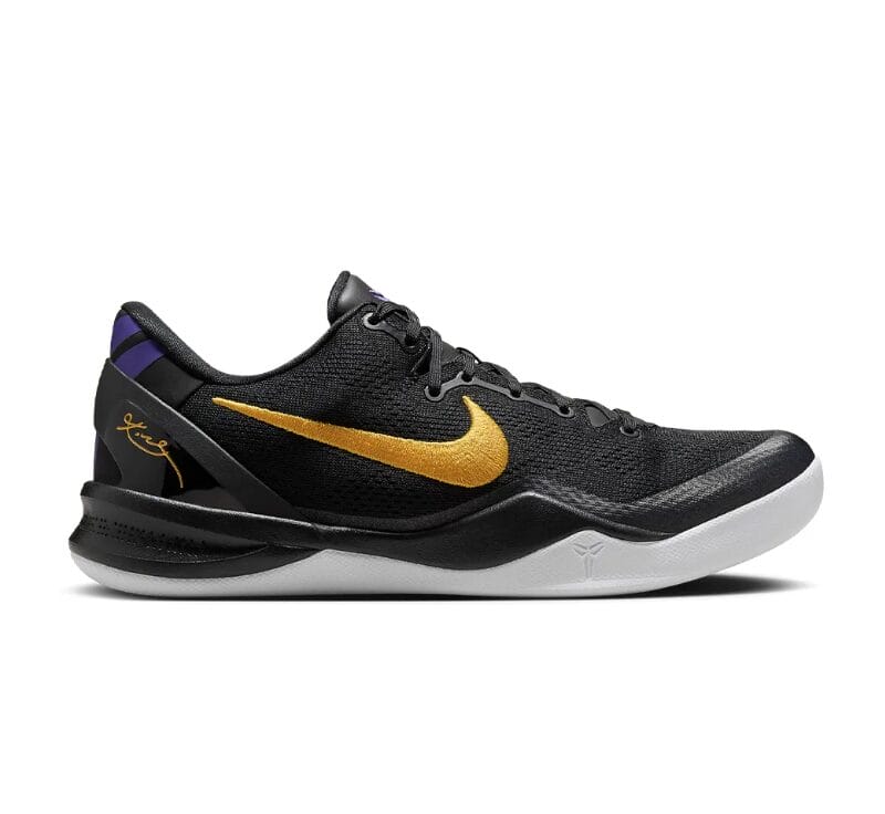 Kobe 8 Protro Black University Gold Shoes Sneakers