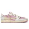 Travis Scott x Air Jordan 1 Low OG Shy Pink Shoes Sneakers