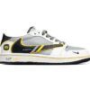Travis Scott x Xiaomi x AJ 1 Low SP OG Light Grey Black Yellow Shoes Sneakers
