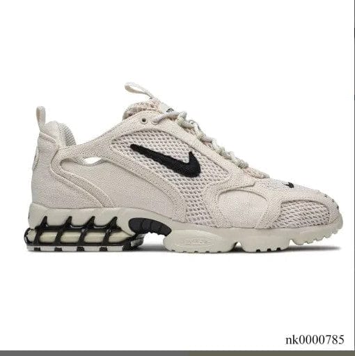 Air Zoom Spiridon Cage 2 Stussy Pure Platinum Shoes Sneakers