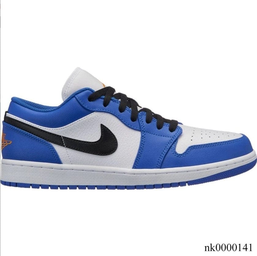 Air Jordan 1 Low Hyper Royal Orange Peel Shoes Sneakers