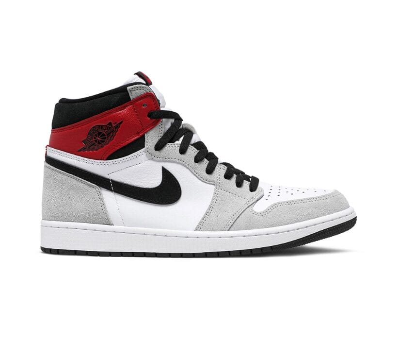Air Jordan 1 Retro High Light Smoke Grey Shoes Sneakers