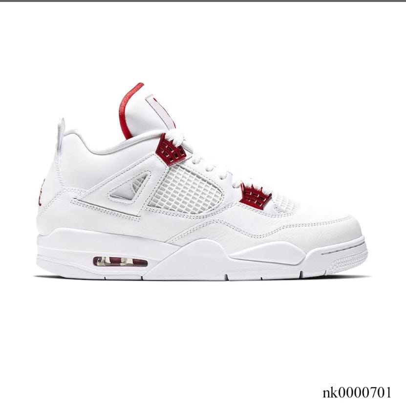 Air Jordan 4 Retro Metallic Red Shoes Sneakers (Big Size Available)