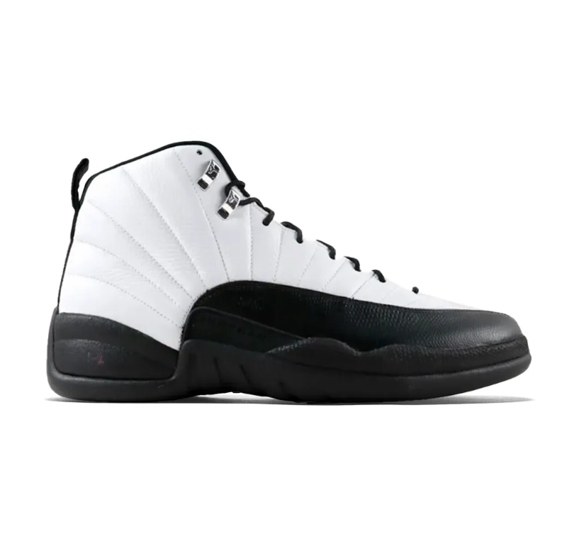Air Jordan 12 Black Tongue Taxi Sample Shoes Sneakers