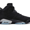 AJ 6 Retro Metallic Silver Shoes Sneakers